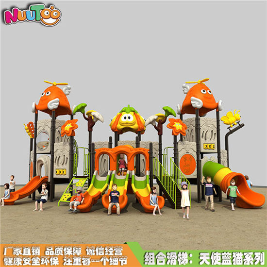 幼兒園滑梯廠家 大型戶外滑梯 小博士天使藍貓系列LT-HT021