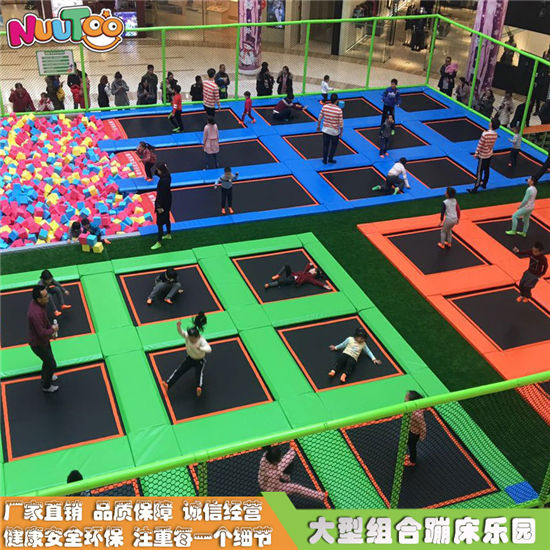 蹦床運動樂園 蹦床公園設備生產(chǎn)廠家LT-BC007